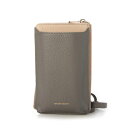 ナチュラルビューティー バッグアンドウォレット NATURAL BEAUTY BAG & WALLET セレネ スマホショルダー ミニショルダー (チャコールグレー)(4)