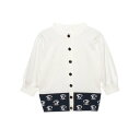 エイミーイストワール eimy istoire esモノグラムニットカーディガン (WHITE)