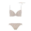 アモスタイル バイ トリンプ AMOSTYLE BY Triumph 背中すっきり ブラ&ショーツセット フローラルシャドウ 279 B-Dカップ 【返品不可商...