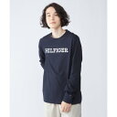 g~[ qtBK[ TOMMY HILFIGER IM MONOTYPE EMBRO LS TEE ilCr[j