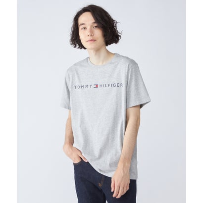 トミー ヒルフィガー TOMMY HILFIGER トミー ヒルフィガープリント半袖Tシャツ （グレー）