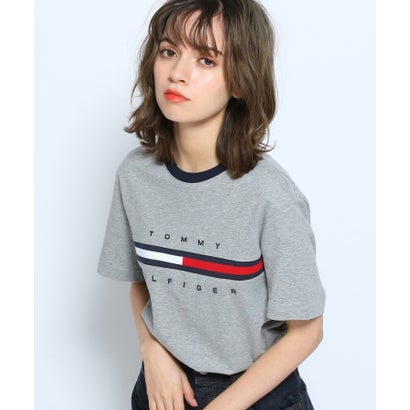 トミー ヒルフィガー TOMMY HILFIGER 【オンライン限定】トミー ヒルフィガーロゴTシャツ / TINO TEE （グレー系その他2）