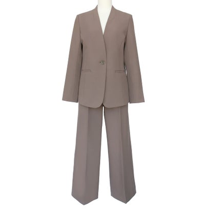 ルイルエブティック RUIRUE BOUTIQUE 選べる6タイプ洗えるスタイリッシュビジネススーツパンツセット (Eセット/モカブラウン) ルイルエブティック RUIRUE BOUTIQUE 選べる6タイプ洗えるスタイリッシュビジネススーツパンツセット (Eセット/モカブラウン)