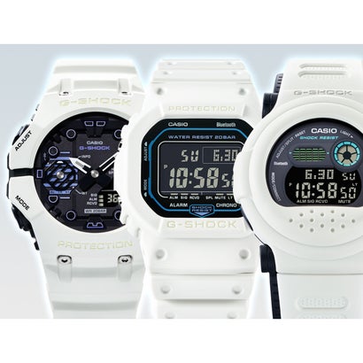 【G-SHOCK】Sci-fi worldシリーズ / DW-B5600SF-7JF （ホワイト×ブラック）