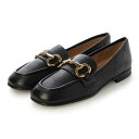 インターショシュール INTER-CHAUSSURES ソフトスクエアトウビットローファー (ブラック)