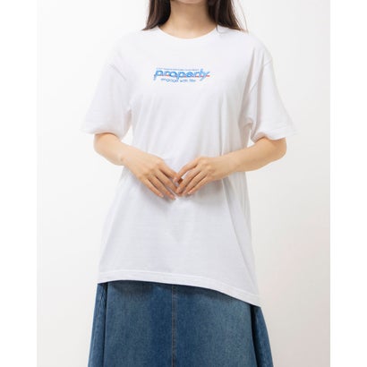 モディッシュガゼ MODISH GAZE properly刺繍Tシャツ （ホワイト）