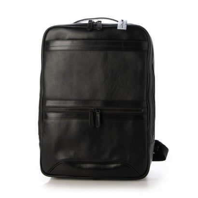 レザーラボラトリー Leather Laboratory 防水レザーリュック ビジネススリムタイプ ラージサイズ 大容..