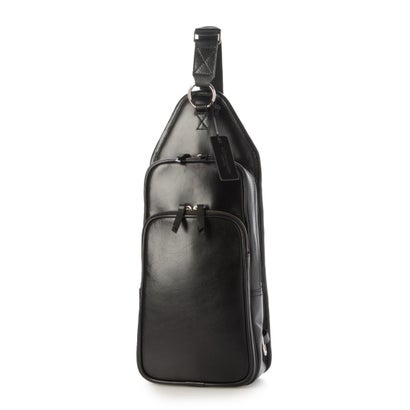 レザーラボラトリー Leather Laboratory オイルレザー 本革ボディバッグ ワンショルダーバッグ (BLACK) レザーラボラトリー Leather Laboratory オイルレザー 本革ボディバッグ ワンショルダーバッグ (BLACK)