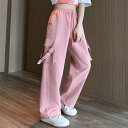 カーゴパンツ レディース ワイドパンツ