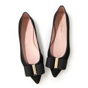 veBEo[i Pretty Ballerinas ELLA suede-logo ribboniG XG[h S{j|CebhV[Y iNEGROj