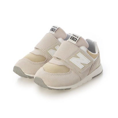 ニューバランス New Balance ジュニア スニーカー new-b 574_ NW574W （OFF WHITE）