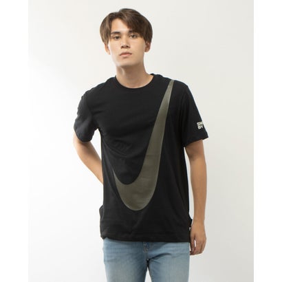 ナイキ NIKE メンズ 半袖Tシャツ ナイキ NSW BIG スウッシュ ハイブリッド S/S Tシャツ FD1243010 (ブラック)