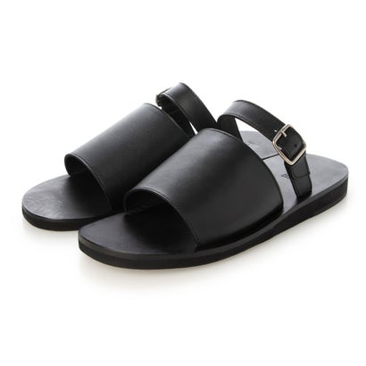 ビカーシ BICASH レザーサンダル （BLACK）