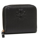 トリーバーチ 革二つ折り財布 レディース トリーバーチ TORY BURCH アウトレット 二つ折り財布 ティア ミニ財布 ブラック レディース TORY BURCH 146463 001 （BLACK）