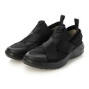 ルコックスポルティフ le coq sportif クロスベルトスリッポンスニーカー(ラ ローヌ DBSP) (ブラックB)