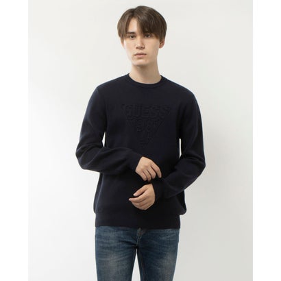 ゲス GUESS Victor Embossed Logo Sweatshirt (G7V2) トップス スウェット