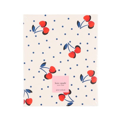 ケイトスペード ケイトスペードニューヨーク kate spade new york スパイラル ノートブック （CHERRY DOT）