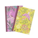 T~[h Sara Miller London Notebook Set iPurple/Yellowj