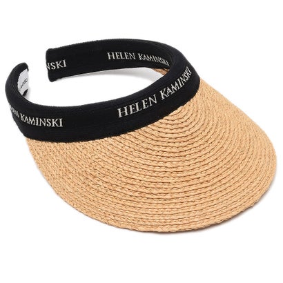 ヘレンカミンスキー 帽子 サンバイザー マリナ ベージュ ブラック レディース HELEN KAMINSKI MARINA NBL MARINA HAT NATURAL BLACK LOGOHELEN KAMINSKI（ヘレンカミンスキー）のサンバイザーが入荷しました☆ナチュラルな雰囲気の素材を取り入れたデザインが新鮮なサンバイザー。さりげない配色使いでコーディネートのアクセントになります。日差しをカバーできるのはもちろん、小顔に見せられるのも嬉しいポイントです。・カラー：NATURAL BLACK LOGO・サイズ：つばの長さ：約8.5cm頭まわり：約45cm重量：約80g・素材：ラフィア・開閉種別：-・内部様式：-・外部様式：-・その他：-・付属品：- (ig04)※こちらはロコンド又はロコンドの審査をクリアしたショップが正規ルートで買い付けた並行輸入品となります。メーカーの国内保証は受けられませんので予め御了承下さい。またメーカー正規価格とは異なる場合もございます。輸入や検品ルートの都合上、商品によっては箱に痛みがある場合や検品中の若干のシワや傷、商品によってはセキュリティラベルを切り取っている場合などがございますが、当社が責任をもって正規品確認をした商品ですので、安心してお買い求め下さい。別カラーはこちら！ ブラック(CHACOAL BLACK LOGO)　マルチカラー(NOUGAT BLACK STRIPE)