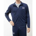 アンダーアーマー UNDER ARMOUR メンズ 長袖ジャージジャケット UAピケ トラックジャケット 1366202 (Midnight Navy)