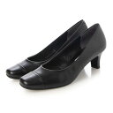 バークレー BARCLAY シャネルカット ミドルヒールパンプス （BLK）