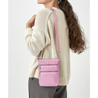 レスポートサック 縦型ショルダーバッグ レディース レスポートサック LeSportsac 3 ZIP CROSSBODY （カシミアローズ）