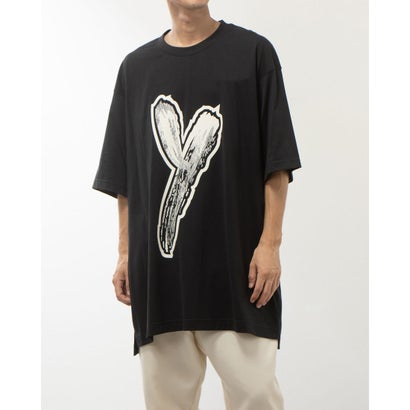 ワイスリー Y-3 LOGO GFX TEE BLACK (BLACK)