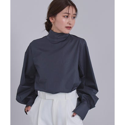 ユアーズ ur's 2wayボウタイブラウス （ダークネイビー）のサムネイル