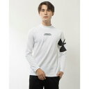 アンダーアーマー UNDER ARMOUR メンズ UAワッフル ロングスリーブ モックネック シャツ 1381281 (ホワイト)