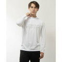 アンダーアーマー UNDER ARMOUR メンズ ゴルフ 長袖シャツ UAコア ロングスリーブ モックネック シャツ '23 1381283 （White / / Halo Gray）