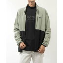 アンダーアーマー UNDER ARMOUR メンズ UAラッシュ ウーブン ジャケット 1381822 (グリーン)