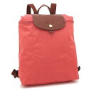 ロンシャン LONGCHAMP リュックサック バックパック プリアージュ ピンク レディース LONGCHAMP 1699 089 P76 （GRENADINE）