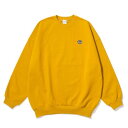 P{Y KEBOZ BB SMALL WAPPEN SWEAT CREWNECK YELLOW 22FW iYELLOWj