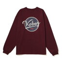 ケボズ KEBOZ BB LOGO L/S TEE BURGUNDY （BURGUNDY）