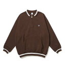 P{Y KEBOZ BB SMALL WAPPEN SWEAT POLO BROWN iBROWNj