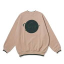 P{Y KEBOZ CORDUROY BB LOGO SWEAT CREWNECK iMOCHAj