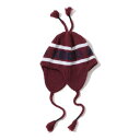 P{Y KEBOZ EARFLAP BEANIE iBURGUNDYj