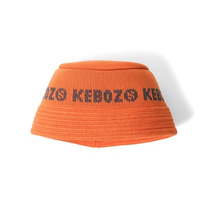 ケボズ KEBOZ COTTON CRUSHER HAT （ORANGE）