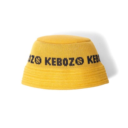 ケボズ KEBOZ COTTON CRUSHER HAT （YELLOW）