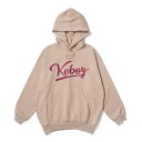 P{Y KEBOZ CORDUROY ICON LOGO SWEAT HOODIE iMOCHAj