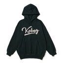 ケボズ KEBOZ CORDUROY ICON LOGO SWEAT HOODIE （GREEN）