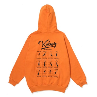 楽天LOCOMALL（ロコンド公式ストア）ケボズ KEBOZ GP SWEAT HOODIE （ORANGE）