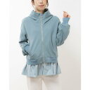 カミシマチナミ KAMISHIMA CHINAMI カミシマコレクション ayumimitsukane ベース裏毛ジャケット (ブルー)