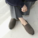 フィン Fin 厚底スリッポン【低反発スポンジ入り】 (グレースエード)