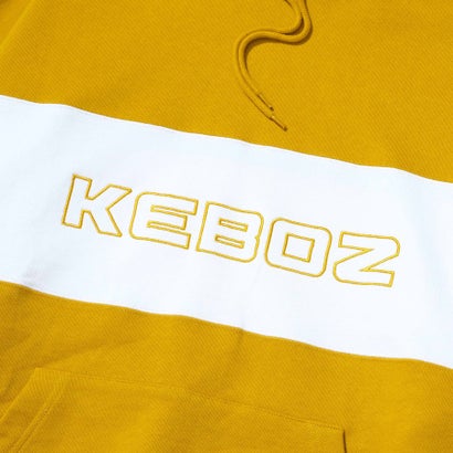 ケボズ KEBOZ KAC PANELED SWEAT HOODIE （YELLOW）