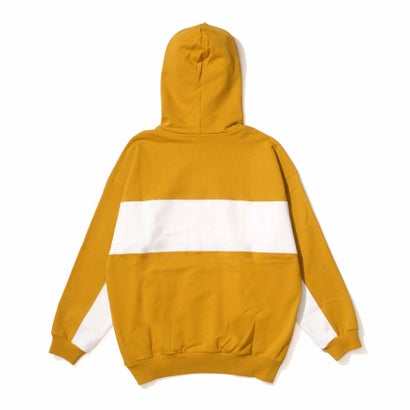 ケボズ KEBOZ KAC PANELED SWEAT HOODIE （YELLOW）