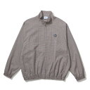 P{Y KEBOZ MINI CHECK TRACK JACKET iBROWNj