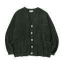 ネイビートーキョー NAVIETOKYO LOOSE GAUGE CARDIGAN (GREEN)