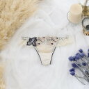 リサマリ Risa Magli エレーナ Tバックショーツ 【返品不可商品】 (クリーム(050))(4)