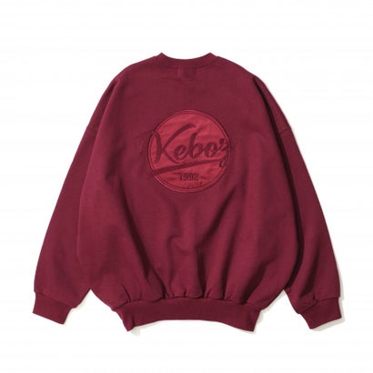 ケボズ KEBOZ SC BB LOGO CREWNECK (BURGUNDY) ケボズ KEBOZ SC BB LOGO CREWNECK (BURGUNDY)
